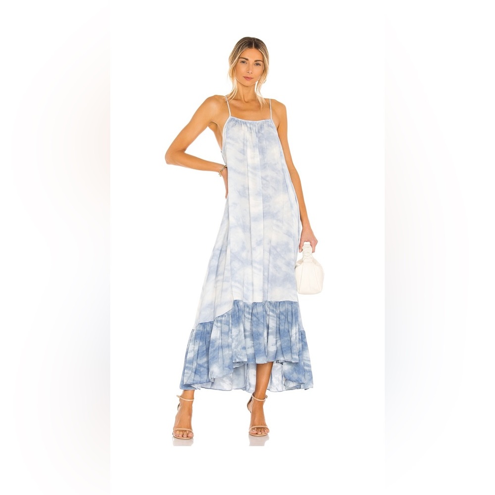Blue free people dress